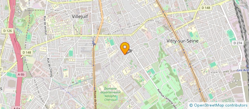 localisation de l'entreprise 948 093 661 à VITRY-SUR-SEINE