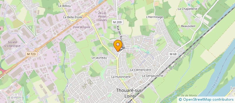 localisation de l'entreprise 948 094 289   THOUARE-SUR-LOIRE