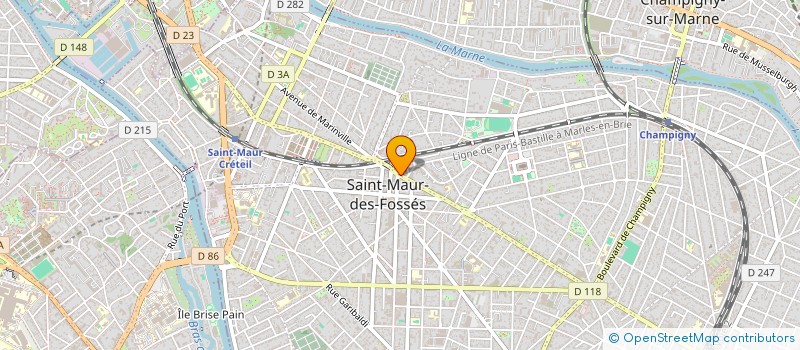 localisation de l'entreprise 948 114 251  à SAINT-MAUR-DES-FOSSES
