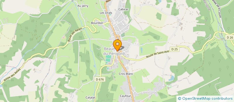 localisation de l'entreprise 948 116 140   BEAUMONTOIS EN PERIGORD