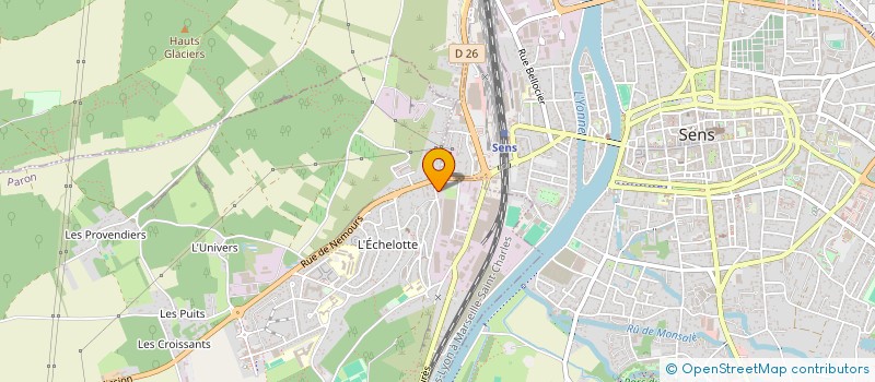 localisation de l'entreprise 948 116 330 à LE MANS
