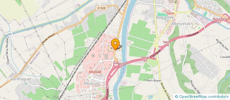 localisation de l'entreprise 948 120 449   LABENNE