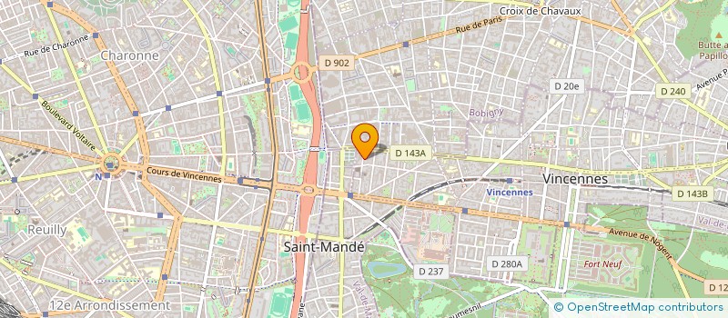 localisation de l'entreprise 948 123 112 à VINCENNES