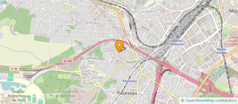 localisation de l'entreprise 948 135 389 à PALAISEAU