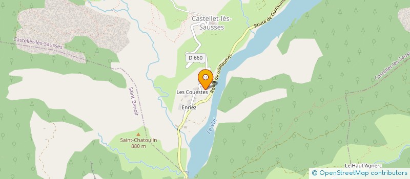 localisation de l'entreprise 948 166 731   CASTELLET-LES-SAUSSES