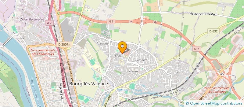 localisation de l'entreprise 948 168 844  à BOURG-LES-VALENCE
