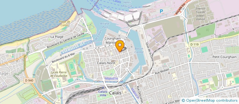 localisation de l'entreprise 948 169 669 à CALAIS