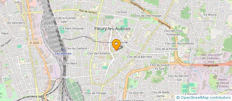 localisation de l'entreprise 948 202 668 à FLEURY-LES-AUBRAIS