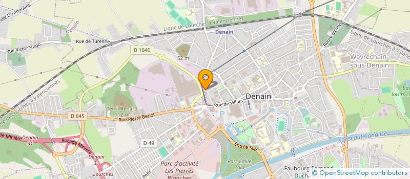 localisation de l'entreprise 948 214 903   DENAIN