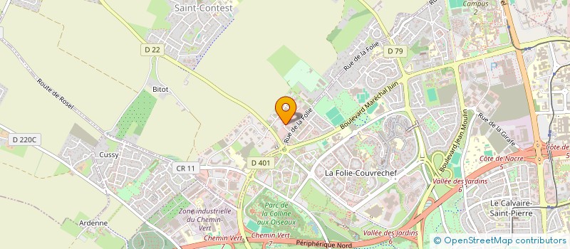 localisation de l'entreprise 948 219 415   BENOUVILLE