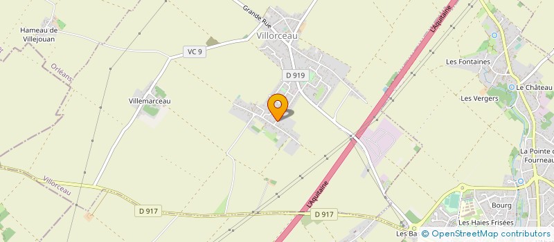 localisation de l'entreprise 948 224 837   VILLORCEAU