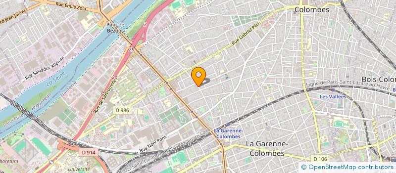 localisation de l'entreprise 948 245 675 à COLOMBES