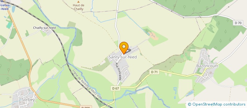 localisation de l'entreprise 948 254 073   SANRY-SUR-NIED