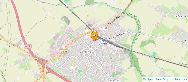 localisation de l'entreprise 948 257 654   ORCHIES