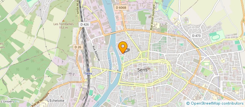 localisation de l'entreprise 948 260 559  à SENS