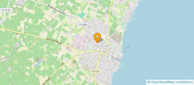 localisation de l'entreprise 948 277 637  à MARSEILLAN