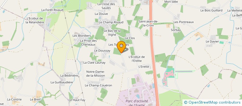 localisation de l'entreprise 948 278 536   NORT-SUR-ERDRE