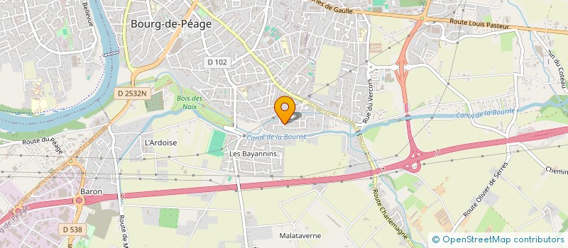 localisation de l'entreprise 948 288 162   BOURG-DE-PEAGE