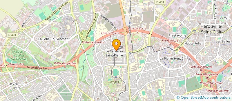 localisation de l'entreprise 948 290 929  à CAEN