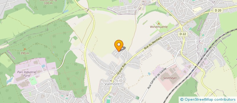 localisation de l'entreprise 948 293 899   VALMONT