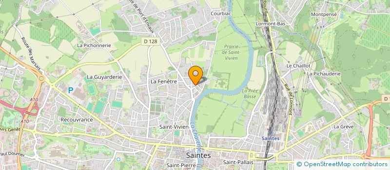 localisation de l'entreprise 948 298 435 à SAINTES