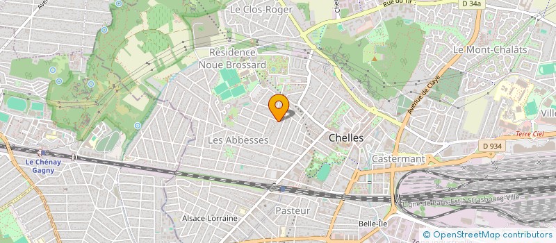 localisation de l'entreprise 948 304 142   CHELLES