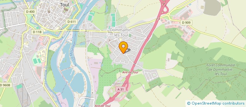 localisation de l'entreprise 948 304 522   DOMMARTIN-LES-TOUL