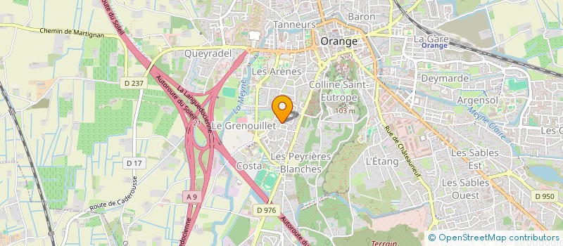 localisation de l'entreprise 948 307 871  à ORANGE
