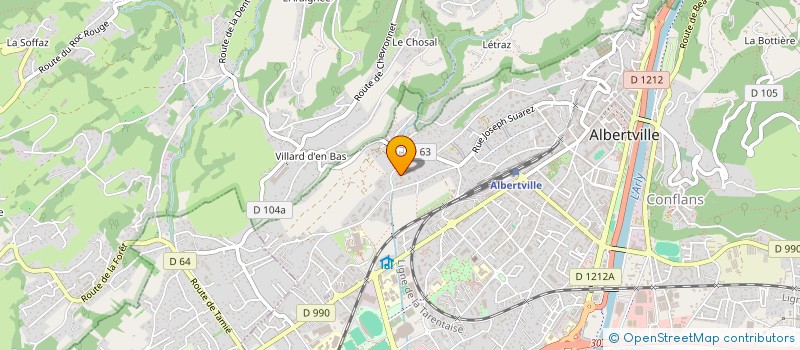 localisation de l'entreprise 948 309 836   ALBERTVILLE