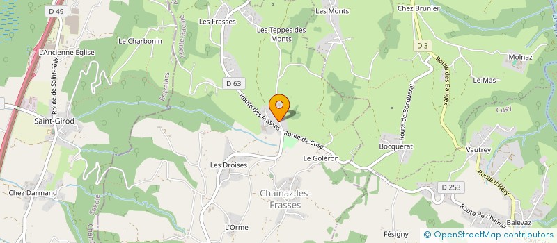 localisation de l'entreprise 948 310 321   CHAINAZ-LES-FRASSES