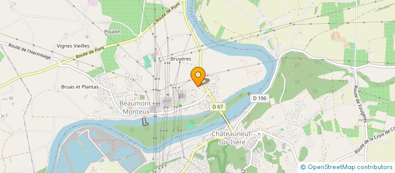 localisation de l'entreprise 948 310 420   CHATEAUNEUF-SUR-ISERE