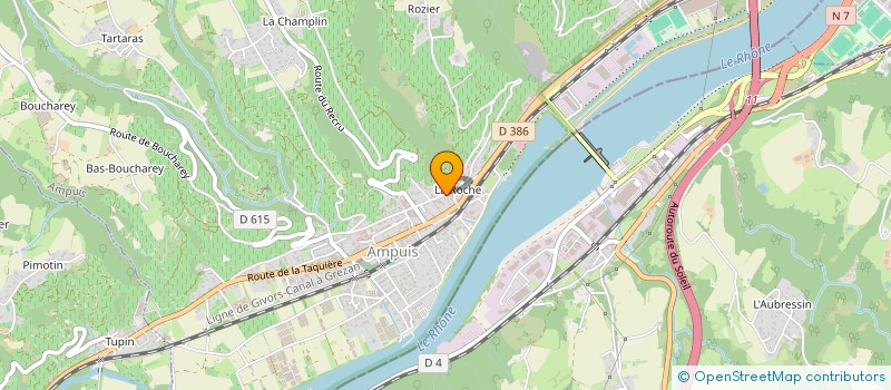 localisation de l'entreprise 948 314 828   AMPUIS