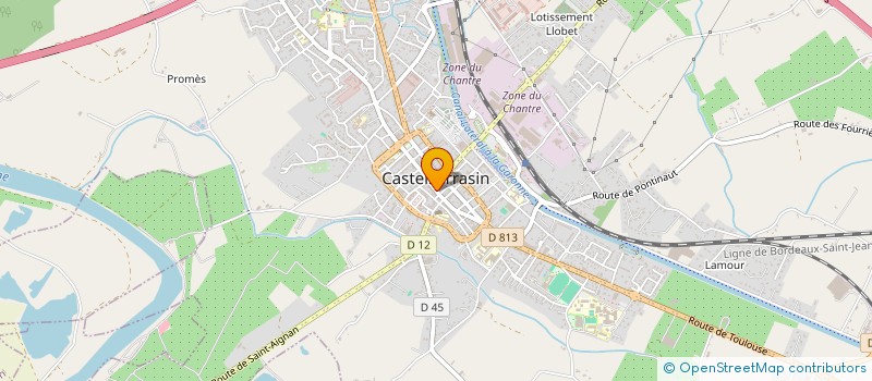 localisation de l'entreprise 948 318 431   CASTELSARRASIN