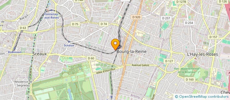 localisation de l'entreprise 948 343 520 à ANTONY