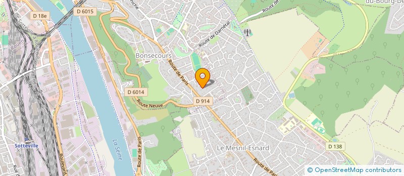 localisation de l'entreprise 948 345 285   BONSECOURS