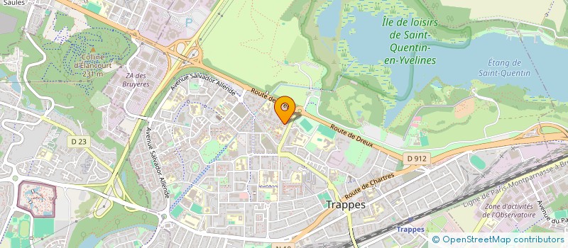 localisation de l'entreprise 948 355 805   TRAPPES