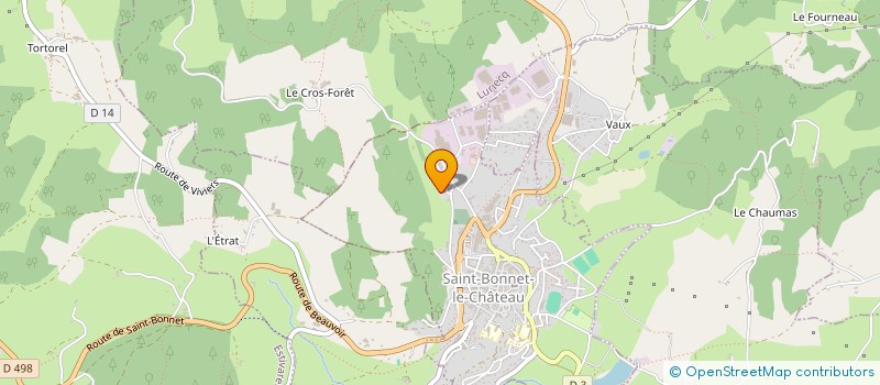 localisation de l'entreprise 948 358 585 à SAINT-BONNET-LE-CHATEAU