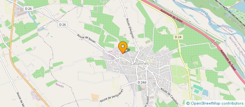 localisation de l'entreprise 948 360 367   CABANNES