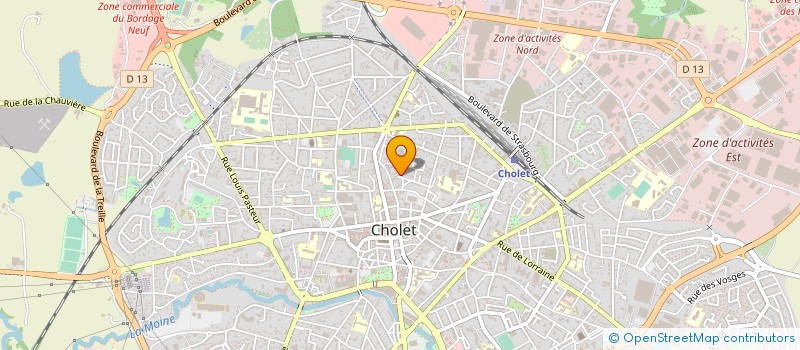 localisation de l'entreprise 948 367 529   CHOLET