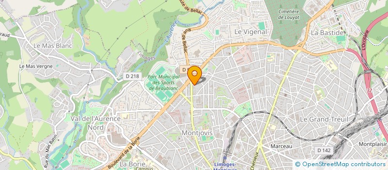 localisation de l'entreprise 948 402 805  à LIMOGES