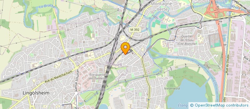 localisation de l'entreprise 948 412 853 à STRASBOURG