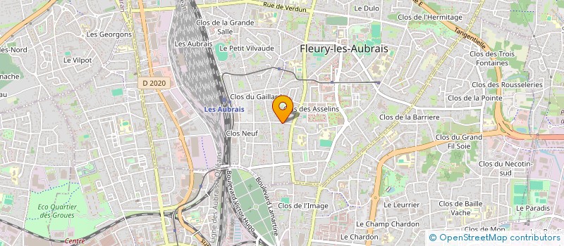 localisation de l'entreprise 948 429 279 à FLEURY-LES-AUBRAIS