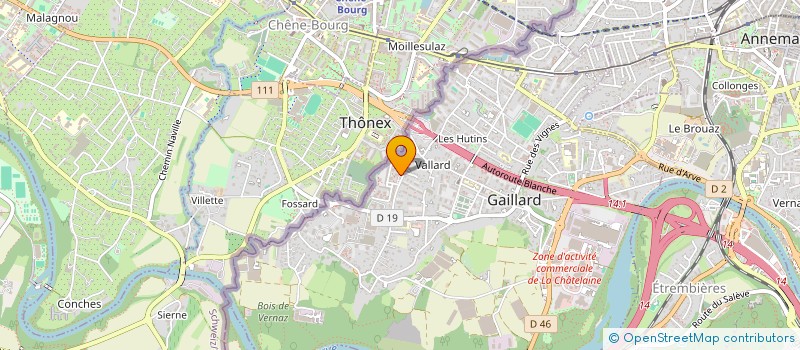 localisation de l'entreprise 948 433 750   GAILLARD