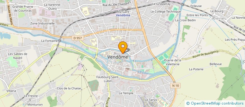 localisation de l'entreprise 948 448 014   VENDOME