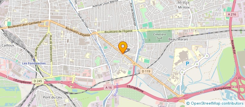 localisation de l'entreprise 948 458 468   CALAIS