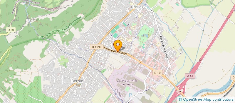 localisation de l'entreprise 948 486 212   CROLLES