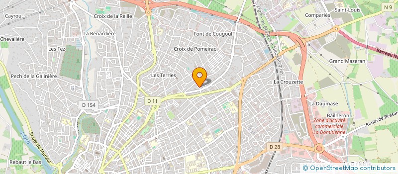 localisation de l'entreprise 948 488 242   BEZIERS