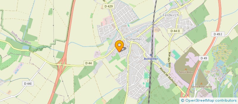 localisation de l'entreprise 948 490 321   BOLLWILLER