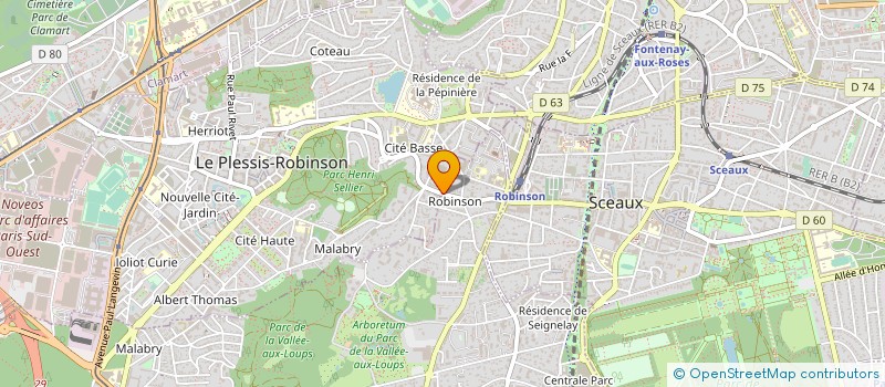 localisation de l'entreprise 948 491 477   LE PLESSIS-ROBINSON