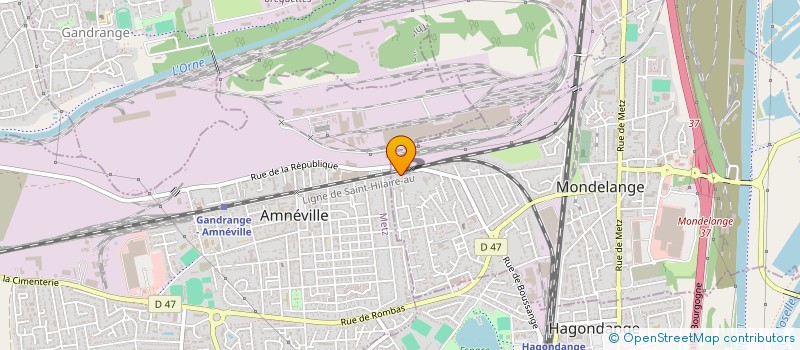 localisation de l'entreprise 948 493 275   MONDELANGE